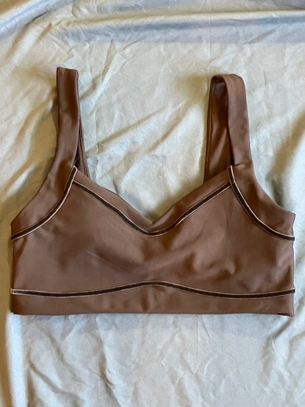 A&F YPB sculptLUX Sweetheart Sports Bra (Large)